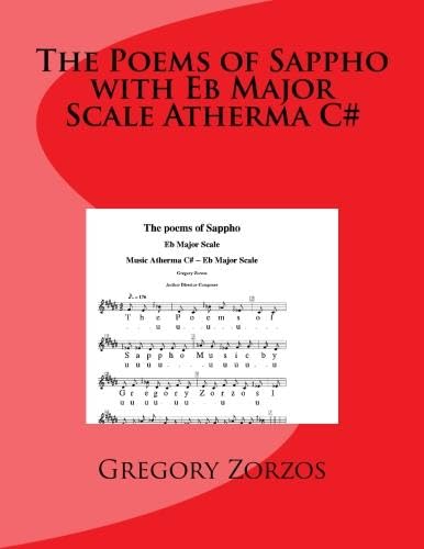 Stock image for The Poems of Sappho with Eb Major Scale Atherma C# for sale by Buchpark