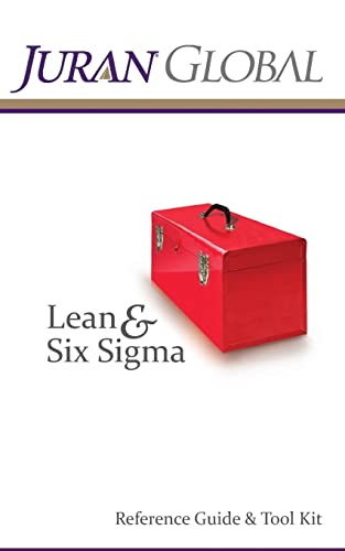 Imagen de archivo de Juran Global Lean and Six Sigma Reference Guide & Tool Kit a la venta por Idaho Youth Ranch Books