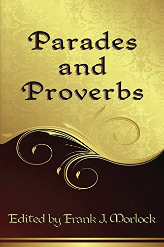 Beispielbild fr Parades and Proverbs Eight Plays zum Verkauf von PBShop.store US