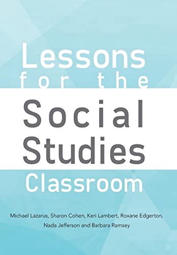 Imagen de archivo de Lessons for the Social Studies Classroom a la venta por Lucky's Textbooks