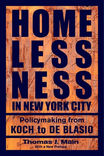 Beispielbild fr Homelessness in New York City zum Verkauf von Blackwell's