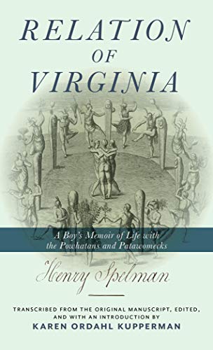 9781479872213: Relation of Virginia: A Boy's Memoir of Life with the Powhatans and the Patawomecks