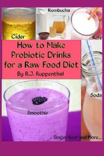 Beispielbild fr How to Make Probiotic Drinks for a Raw Food Diet: Kefir, Kombucha, Ginger Beer, and Naturally Fermented Ciders, Sodas, and Smoothies zum Verkauf von ThriftBooks-Atlanta