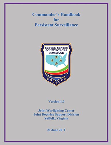 Stock image for Commander's Handbook for Persistent Surveillance (Paperback) for sale by CitiRetail