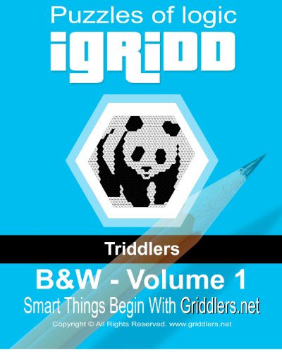 Igridd Triddlers: Black and White (9781480131927) by Griddlers.net