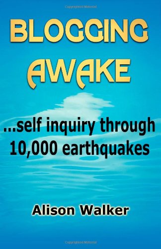 Imagen de archivo de Blogging Awake: self inquiry through 10,000 earthquakes a la venta por Reuseabook