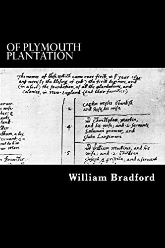 9781480222755: Of Plymouth Plantation
