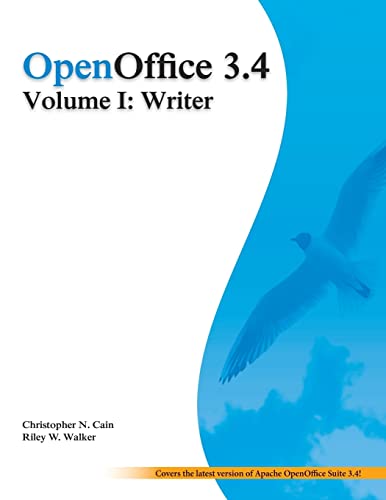 Stock image for OpenOffice 3.4 Volume I: Writer: Black and White for sale by SecondSale