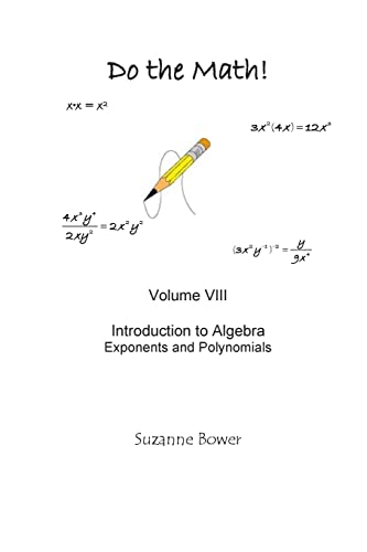 9781480232792: Do the Math: Exponents and Polynomials: Volume 8