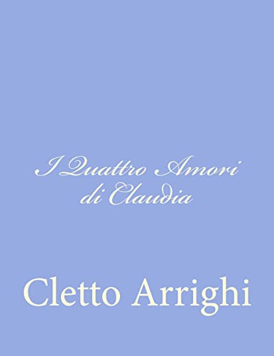 Imagen de archivo de I Quattro Amori di Claudia a la venta por THE SAINT BOOKSTORE