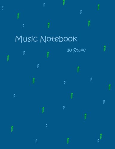 Stock image for Music Notebook: 10 Stave for sale by Revaluation Books