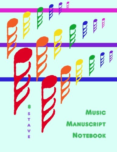 Stock image for Music Manuscript Notebook: 8 Stave for sale by Revaluation Books