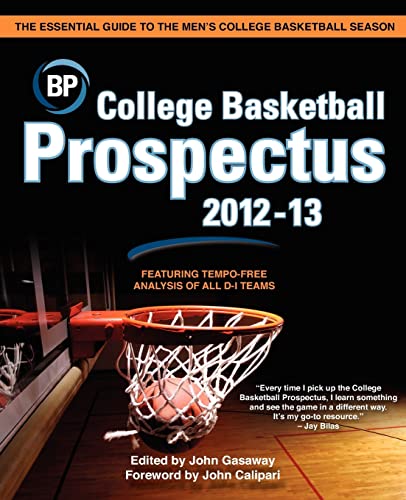 Stock image for College Basketball Prospectus 2012-13 for sale by Half Price Books Inc.