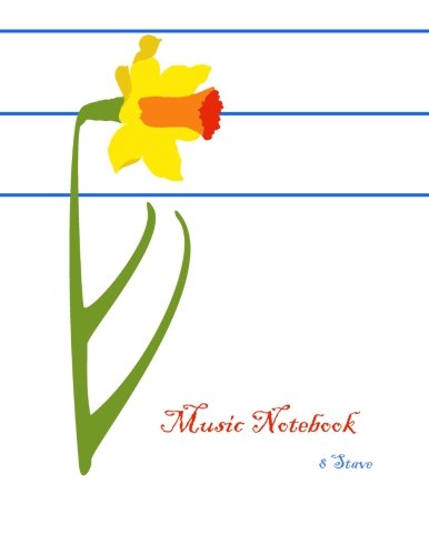 Stock image for Music Notebook: 8 Stave for sale by Revaluation Books