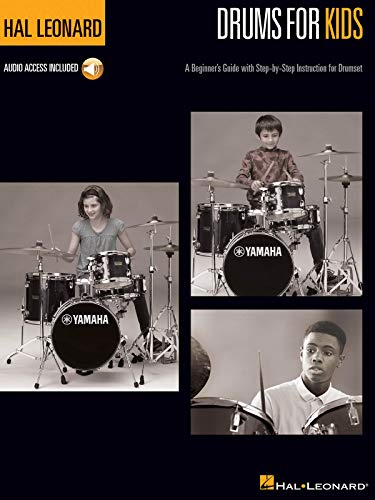 9781480302235: Drums For Kids (Book/Online Audio) (Includes Online Access Code): A Beginner's Guide with Step-by-Step Instruction for Drum Set