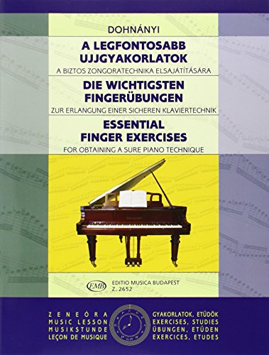 Beispielbild fr Essential Finger Exercises: Piano zum Verkauf von Indiana Book Company