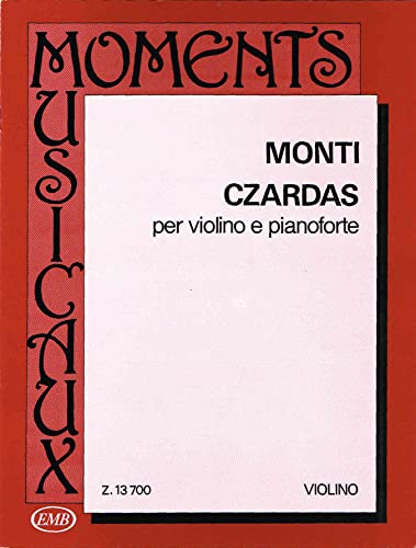 Beispielbild fr Czardas: Violin and Piano zum Verkauf von Revaluation Books