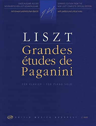 Stock image for GRANDES ETUDES DE PAGANINI PIANO ENGLISH & GERMAN Format: Paperback for sale by INDOO