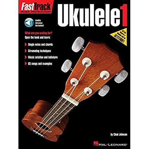 Imagen de archivo de Fast Track Ukulele Method - Book 1 (Book/Online Audio) a la venta por Half Price Books Inc.