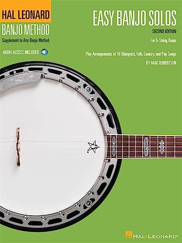 Immagine dell'editore per Easy Banjo Solos for 5-String Banjo: Hal Leonard Banjo Method venduto da ThriftBooks-Dallas