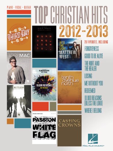 9781480309227: Top Christian Hits of 2012-2013: Piano - Vocal - Guitar