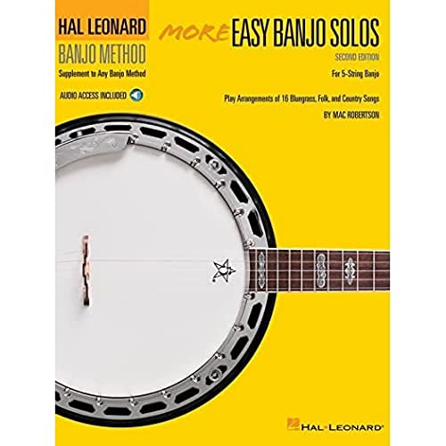 9781480309234: More Easy Banjo Solos - 2nd Edition: For 5-String Banjo