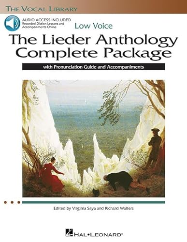 9781480329683: The Lieder Anthology Complete Package: Low Voice: With Pronunciation Guide