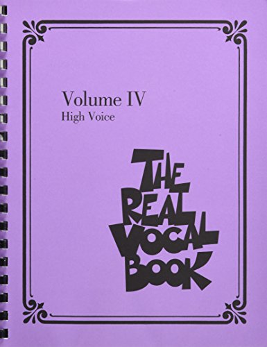 9781480338104: The Real Vocal Book - Volume IV: High Voice: 4