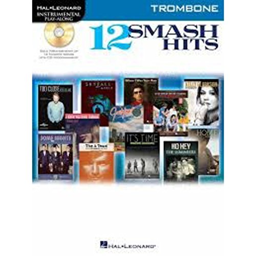 9781480341234: Hal Leonard Instrumental Play-Along: 12 Smash Hits (Trombone)