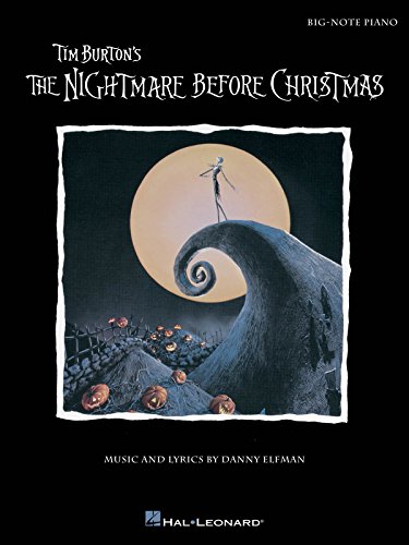 9781480342873: Tim Burton's The Nightmare Before Christmas: Big-Note Piano