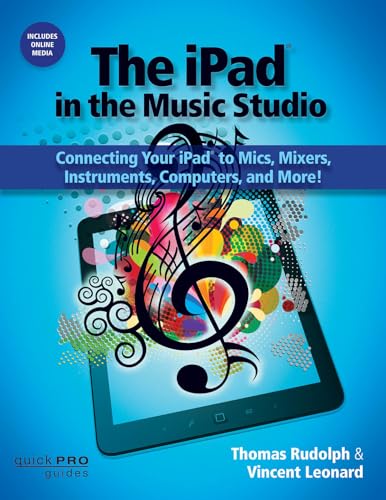 9781480343177: Rudolph & Leonard The Ipad In The Music Studio Bam Bk: Connecting Your iPad to Mics, Mixers, Instruments, Computers and More! (Quick Pro Guides)