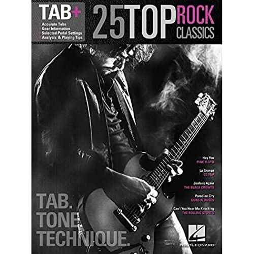 9781480350861: 25 Top Rock Classics - Tab. Tone. Technique.: Tab+