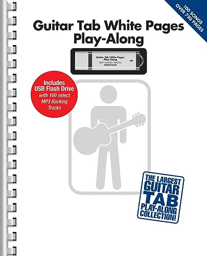 9781480352674: Guitar Tab White Pages Play-Along: Includes Usb Flash Drive with 1 Select MP3 Backing Tracks