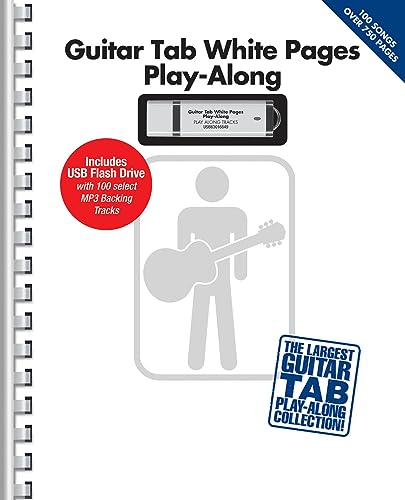 9781480352674: Guitar Tab White Pages Play-Along: Includes USB Flash Drive With 100 Select MP3 Backing Tracks