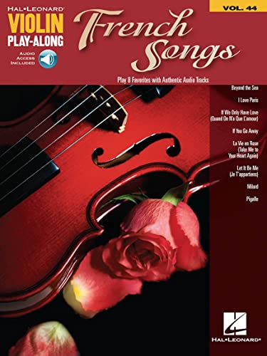 9781480354197: French Songs: Violin Play-Along Volume 44 (Violin Play-along, 44)