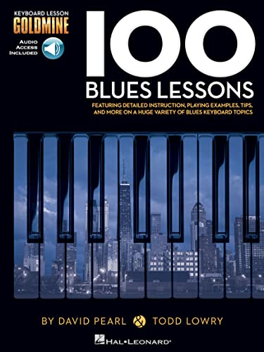 Beispielbild fr 100 Blues Lessons - Keyboard Lesson Goldmine Series (Book/Online Audio) zum Verkauf von Better World Books