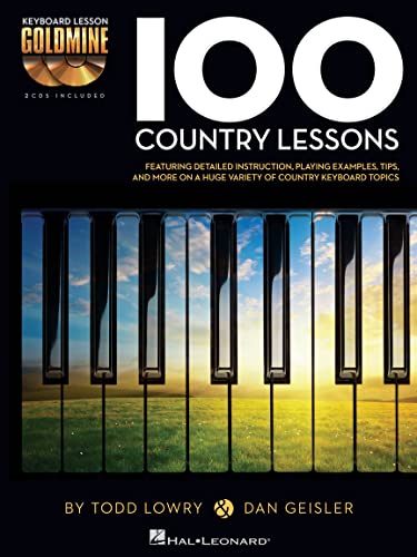 9781480354821: 100 Country Lessons: Keyboard Lesson Goldmine Series