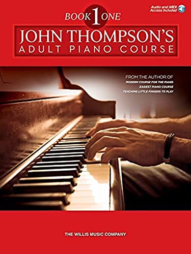 Stock image for John Thompson's Adult Piano Course - Book 1 Book With Online Audio for sale by Blackwell's