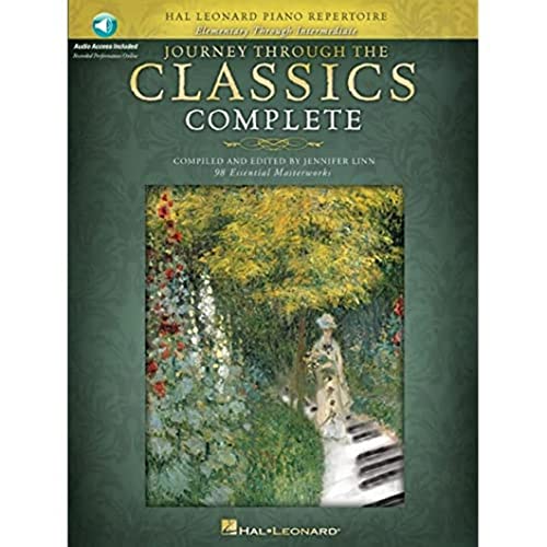 9781480360648: Journey Through The Classics: Complete [Lingua inglese]: Volumes 1-4 Hal Leonard Piano Repertoire