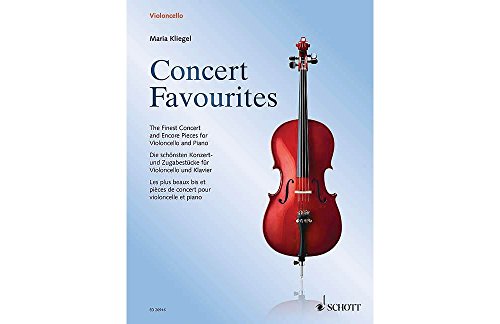Stock image for Concert Favorites: Cello and Piano for sale by GF Books, Inc.