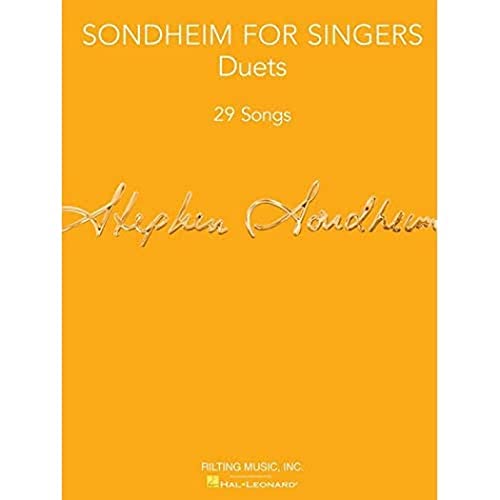 Stock image for Sondheim for Singers: Duets (29 Songs) for sale by Book Deals