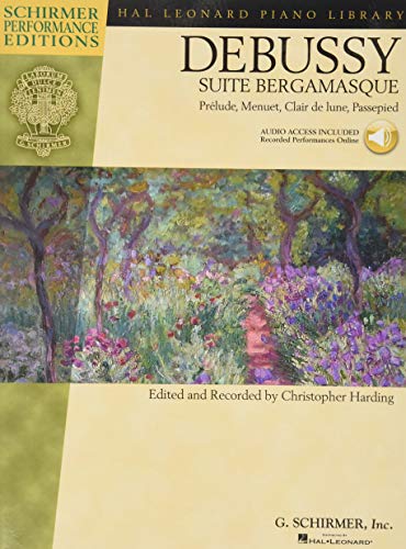 9781480369054: Debussy - Suite bergamasque: PrLude, Menuet, Clair De Lune, Passepied (Schirmer Performance Editions: Hal Leonard Piano Library)