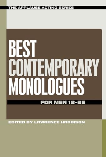 9781480369610: Best Contemporary Monologues for Men 18-35 (Applause Acting Series)