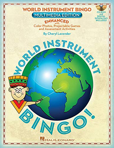 9781480382978: World Instrument Bingo