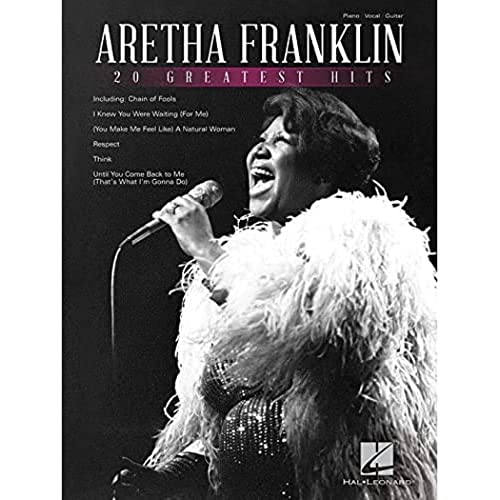 Beispielbild fr Franklin Aretha 20 Greatest Hits Pvg Songbook Bk zum Verkauf von Blackwell's