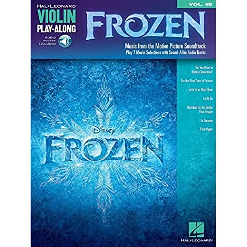 Beispielbild fr Violin Play-Along Volume 48: Frozen (Includes Online Access Code): Violin Play-Along Volume 48 - Music from the Motion Picture Soundtrack (Violin Play-Along, 48) zum Verkauf von WorldofBooks