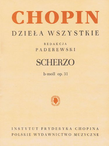 Stock image for Scherzo in B Flat Minor for Piano, Op. 31 for sale by GF Books, Inc.