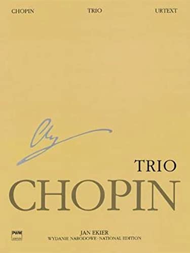 9781480390881: Trio Op. 8 for Piano, Violin and Cello: Chopin National Edition 24a, Vol. XVII