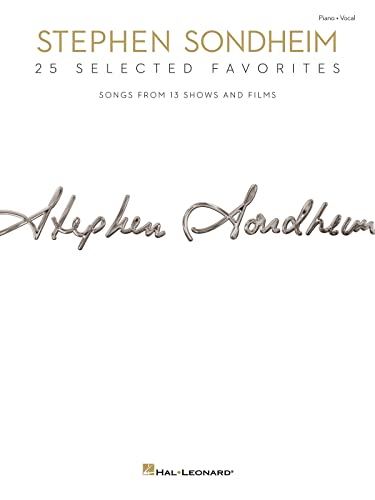 Stock image for Stephen Sondheim - 25 Selected Favorites: Songs from 13 Shows and Films for sale by Book Deals