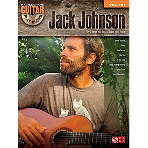 

Jack Johnson - Guitar Play-along Vol. 181 (book/cd) Format: Paperback